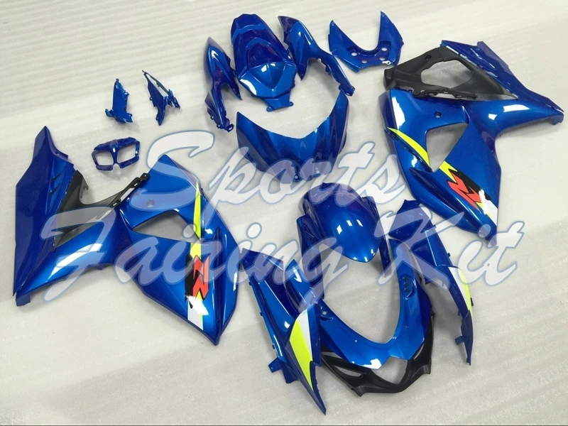 Обтекатели для GSX-R1000 2009 - 2016 K9 синие комплекты обтекателей GSX R 1000 2013 Abs обтекатели