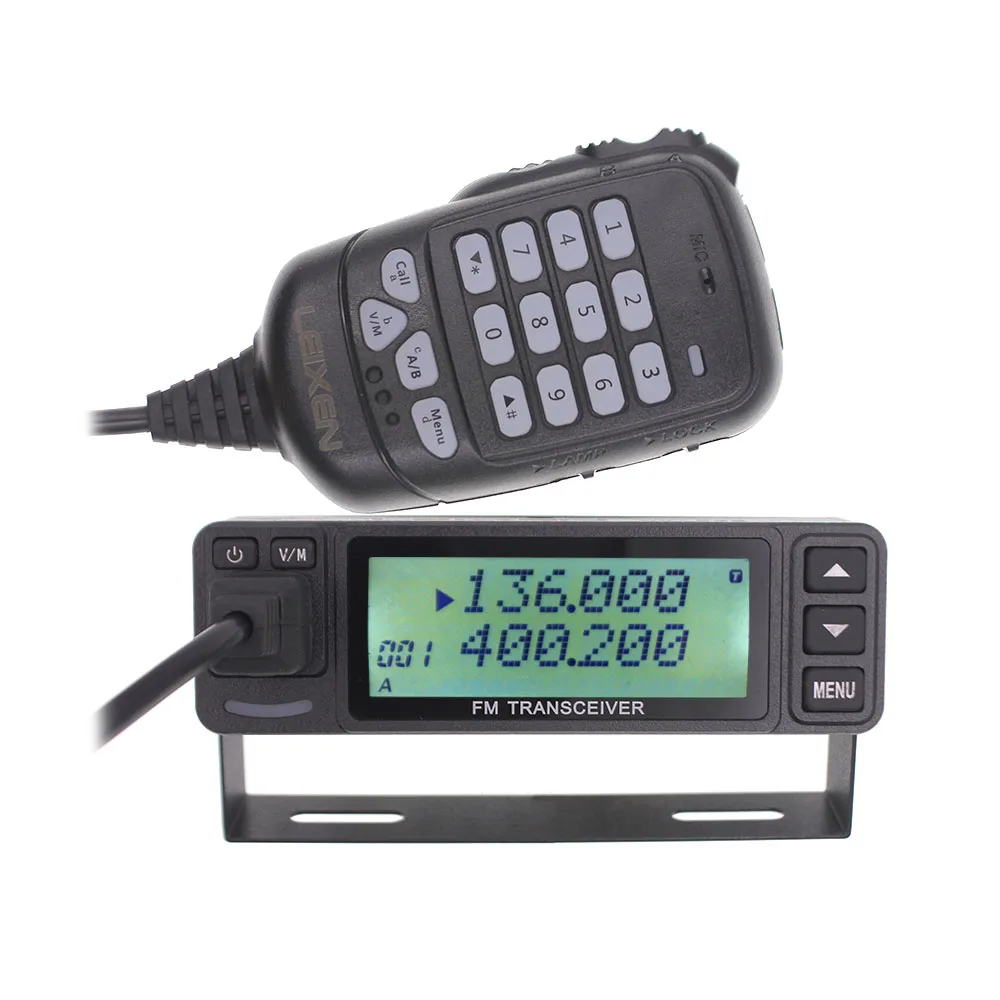 LEIXEN VV-998S Mini Moblie Radio 25W 136-174MHz & 400-480MHz Dual band car Transceiver Amateur Ham Radio Station