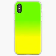 Неоновый зеленый и желтый прозрачный чехол для iphone X XSMAX XR 11 Pro Max чехол для iphone 6 6s 5 5S 7plus 8plus iphone 7 8 чехол