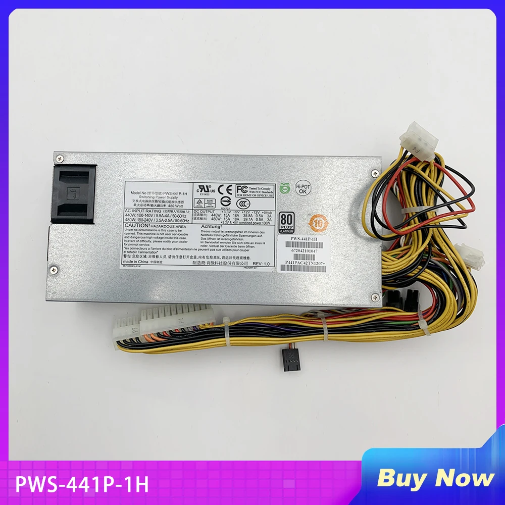 

For SuperMicro Switching Power Supply 480W 1U PWS-441P-1H