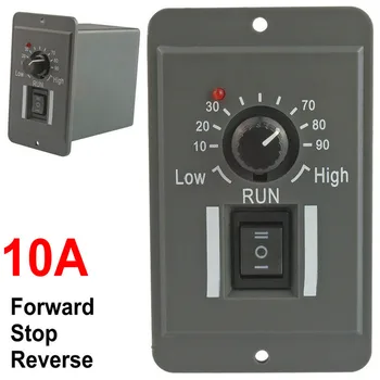 

12V 24V 36V 48V PWM DC Motor Speed Controller Adjustable Switch 10A Regulator