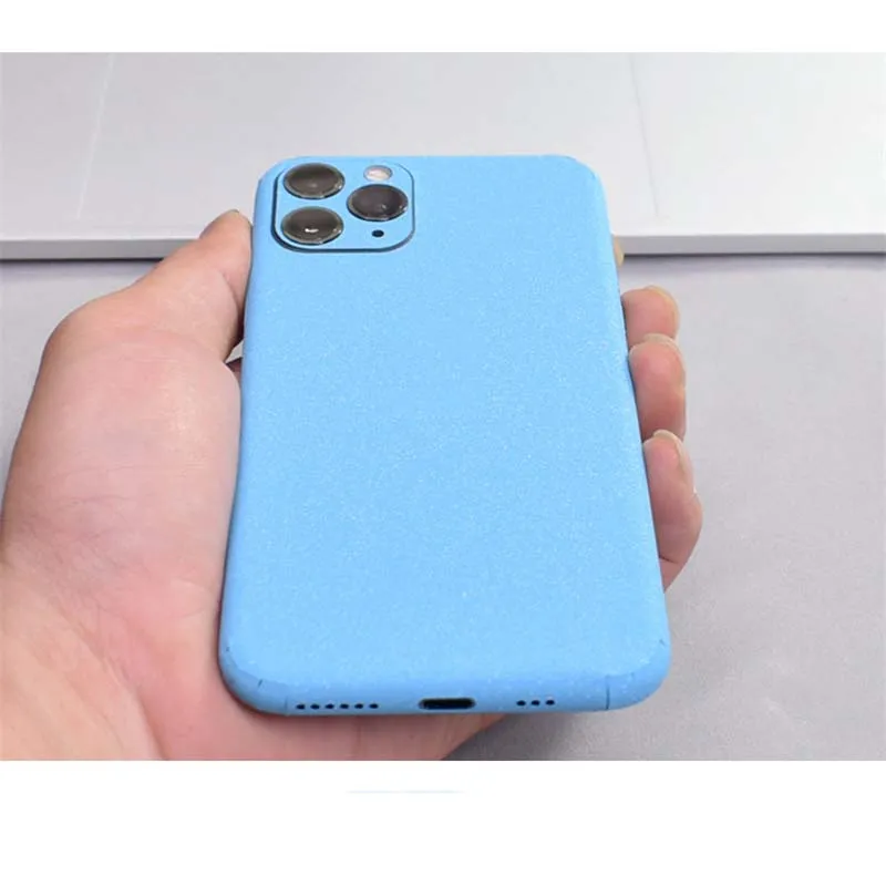 10 шт./лот iPhone 11/11Pro 11Pro Max полный корпус задняя вспышка матовая защитная пленка защитная наклейка Мерцающая наклейка