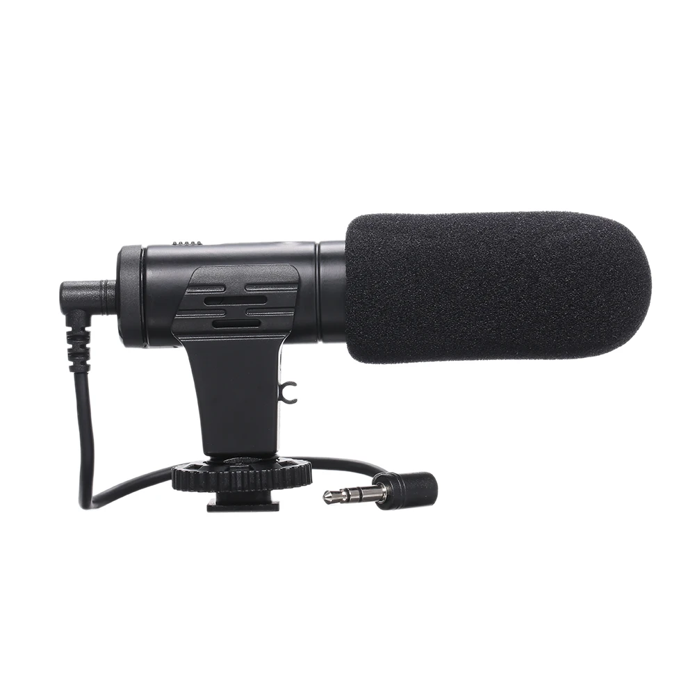 MIC-07PRO видео микрофон супер-кардиоидный пикап DSLR камера видеокамера с микрофоном смартфон Запись голоса микрофон