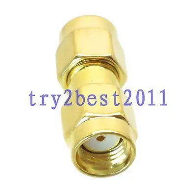 DHL/EMS шт. разъем адаптера RPSMA jack pin для RPSMA jack pin RF коаксиальный Прямой-C1