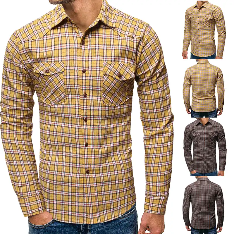 camisas casuales para hombre moda