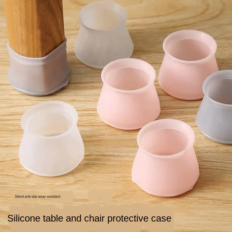 

Silicone Mats for Table and Chair Legs Mute Wear-Resistant Protective Pad Stool Chair Foot Pad Foot Mat