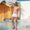 AIMPACT Athletic 3 Inch Workout Gym Booty Swimwear Shorts Sexy for Men Marathon Running Sleepwear 3