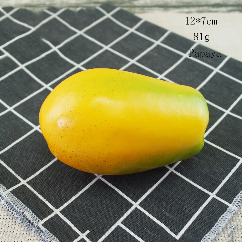 Artificial Fruits Plastic Simulation Kitchen simulated fruit Supplies for Party Home Decor Simulated Fruit and Vegetable Model