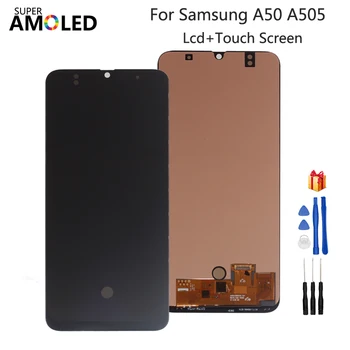 

Incell Amoled For Samsung Galaxy A50 SM-A505FN/DS A505F/DS A505 LCD Display Touch Screen Digitizer Assembly For Samsung A50 LCD