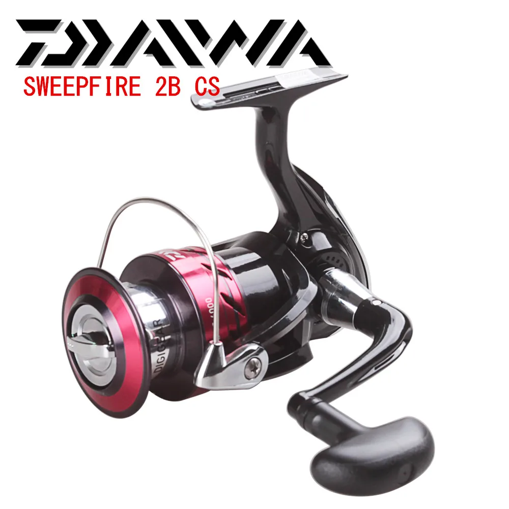 Рыболовная катушка DAIWA SWEEPFIRE 2B CS, катушка для спиннинга 1500 4000, размер 2 + 1BB, с алюминиевой катушкой 2 6 кг, АБС пластик и металл|Рыболовные катушки|   | АлиЭкспресс