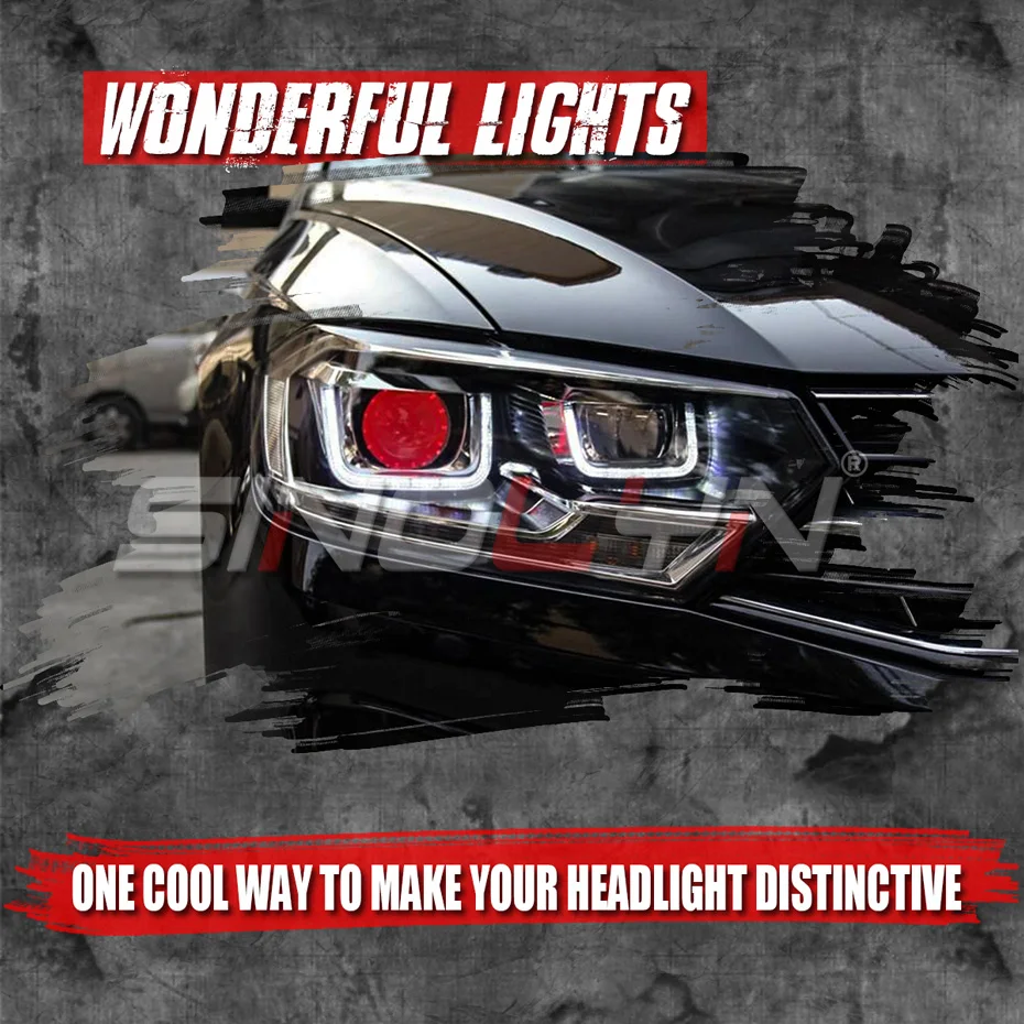 Led rgb/単色ため悪魔悪魔悪目多色アプリ対応2.5インチH1 wst