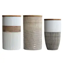 Керамическая канистра кофейные зерна контейнер для сахара держатель может хранения бутылки банки для Кофе Кухня сушеные фрукты зерновые резервуар для хранения