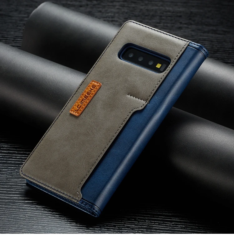 Флип-кейс для samsung S8 S9 S10e Plus Note 9 кожаный флип-чехол для телефона Etui samsung Galaxy S10 кошелек, Обложка