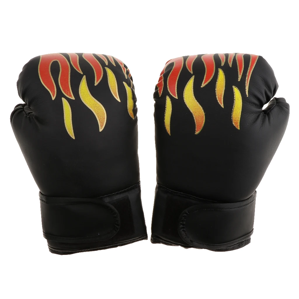 PU Sandbag Punch Training Kid Children Boxing Gloves for Age 4-12 Boys/Girls