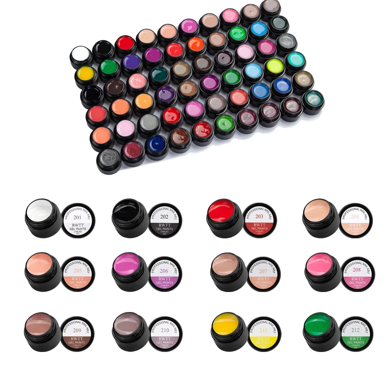 Online 12 flaschen Anzug Bunte Zeichnung Nagel Gel Polnisch 5ml Linie Gel Starke Elastische Farbe Nail art UV Gel Lack