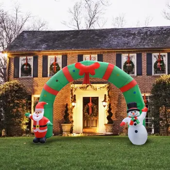 

Lighted Christmas Inflatable Archway Party Decorations for Home