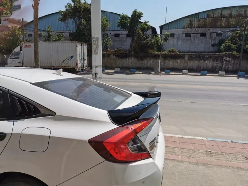 Используется для Honda civic спойлер год ABS Материал заднее крыло автомобиля с цветным GT стиль аксессуары автомобиля refitt