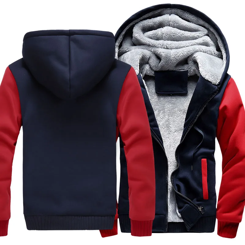 US Size for HD Logo Coat Zipper Hoodie Winter Fleece Unisex Thicken Jacket US Size for HD Logo Coat Zipper Hoodie Winter Fleece Unisex Thicken Jacket