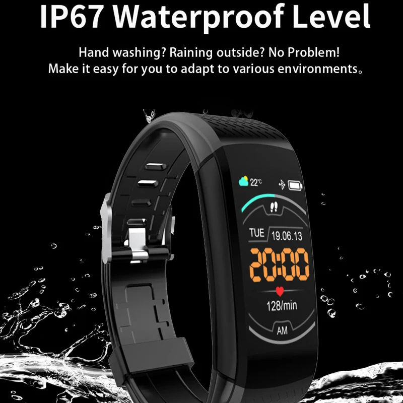 Smart Watch Men Women For Android IOS Fitness Tracker Ip67 Waterproof Sport Watch Smartwatch Blood Pressure Heart Rate Monitor