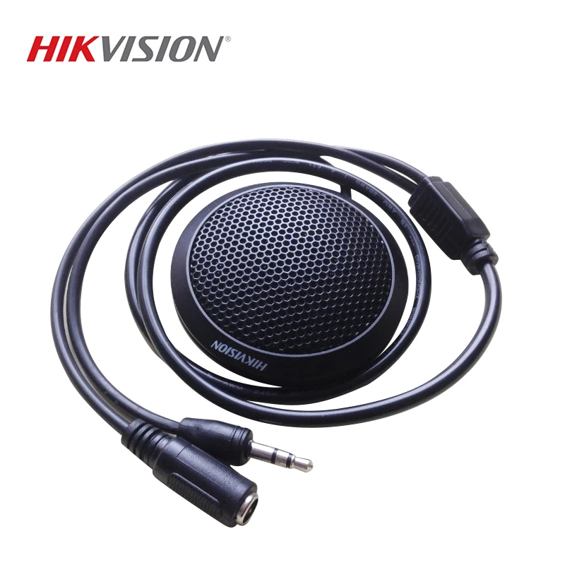 Hikvision микрофон DS-2FP2121 рабочего стола для полиции пробные голосовые доказательства прямой вставки 3,5 мм звукозаписи