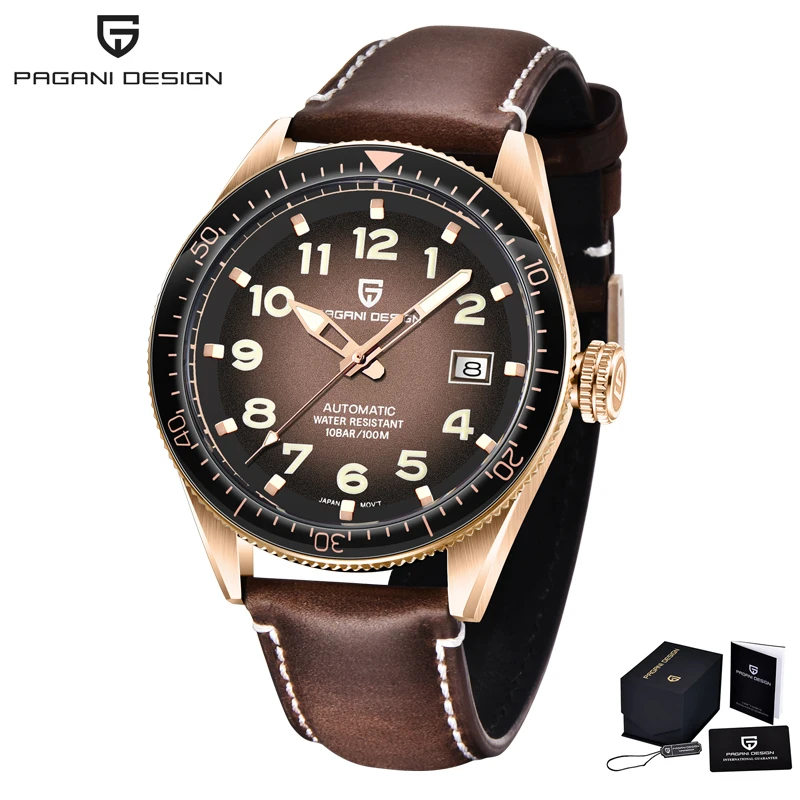 2021 New PAGANI DESIGN Mechanical Watches For Men Luxury Automatic Watch Men Waterproof Steel Business Watch Relogio Masculino 