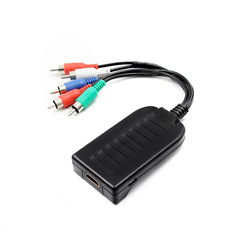 1080P HDMI в RGB компонент 5 RCA YPbPr видео + R/L аудио конвертер адаптер ТВ ПК|Кабели HDMI| |