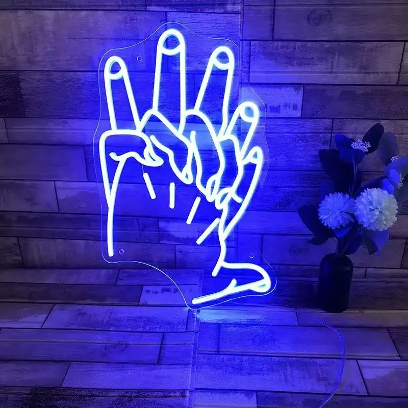 

"Net closely" Custom Led After Flexible Neon Light Sign Wedding Decoration Bedroom Home Wall Decor Marriage Party Decorative