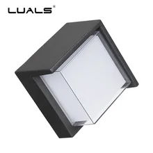 Открытый настенный светильник водонепроницаемый настенный светильник s алюминиевый современный светодиодный настенный светильник роскошная вилла искусство настенные лампы простой сад арт светильник ing