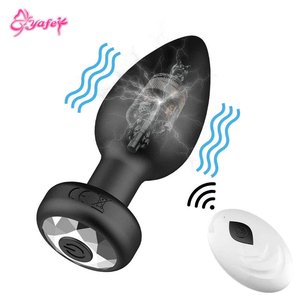 Anale vibrator met afstandsbediening voor prostaatmassage_voghion.com