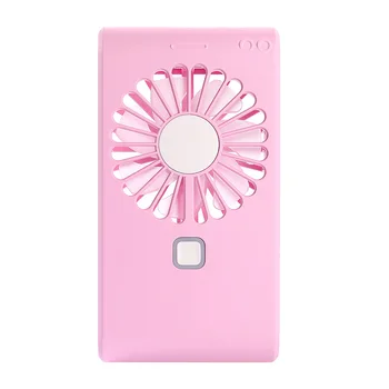 

Portable Mini Pocket Mobile Phone Fan Hanging Neck Makeup Mirror Handheld Fan Three Gears Adjustable High Wind Mute Small Fan