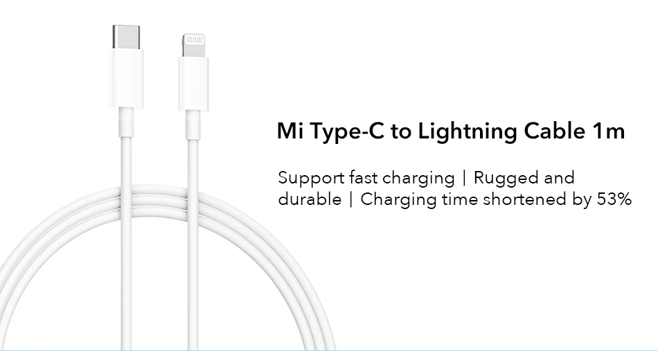 Mi Type-C to Lightning Cable 1m