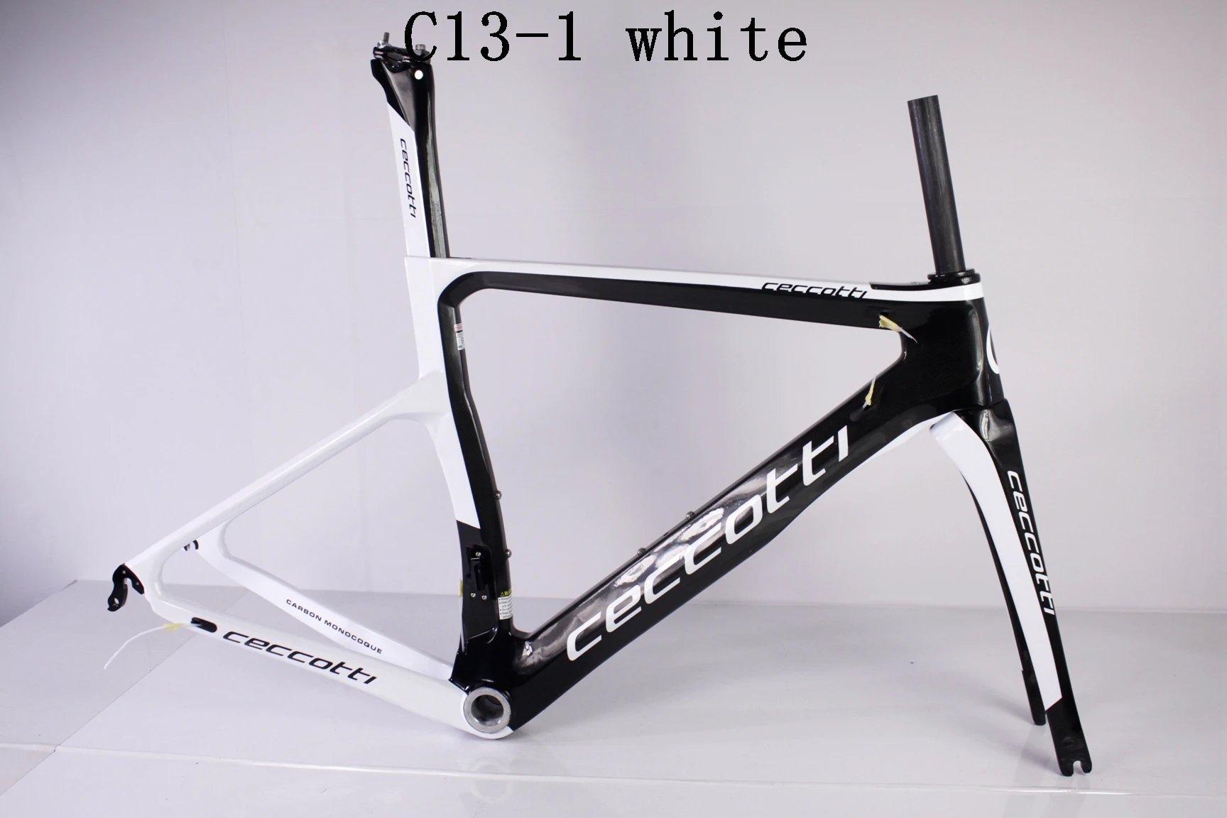 US $310.25 2021 Ceccotti NEW arbon road bike frame carbon fibre road cycling race bicycle frameset taiwan bike AERO ROAD bike frame