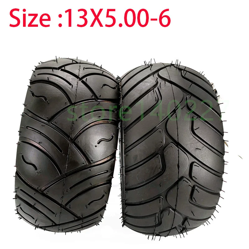 13x5.00-6 Tire Tubeless Garden Turf Tractor Lawn Mower Riding 6&quot inch Tires Wheel MINI POCKET SCOOTER ATV GOKART | Автомобили и