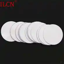 125 кГц ID круговой белый водонепроницаемый считыватель монет Crad RFID Контроль доступа Crad брелок EM4100 TK4100 30 мм Быстрая 100 шт