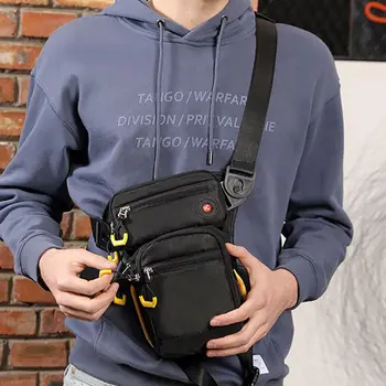

Multifunctional Outdoor Leg Bag Men's Personal Tactical Security Pockets Chest Bag Messenger Waterproof Bag