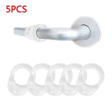5 шт. прозрачная дверная ручка буфера-дверная ручка буфера для защиты стен и мебели дверной стопор для кухни спальни