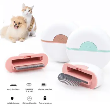 

Pet Massage Brush Shell Shaped Handle Pet Grooming Massage Tool To Remove Loose Hairs Only For Cats 2020 New