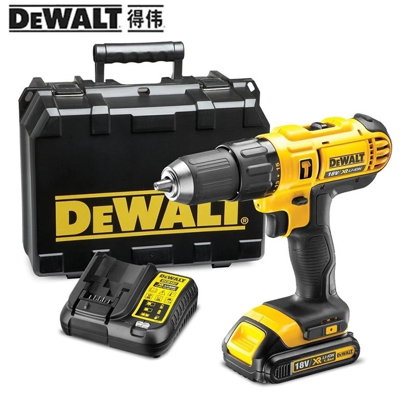 DEWALT taladro eléctrico de impacto DCD776 de 18V, destornilladores eléctricos de impacto de velocidad Variable, Inalámbrico con batería de litio, Dewalt|Taladros eléctricos| - AliExpress
