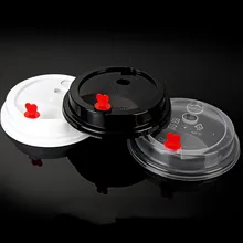 50 шт. 90 Калибр одноразовые чашки чая креативная любовь инъекции чашки крышки универсальные герметичные кофе Напиток Упаковка чашки крышка