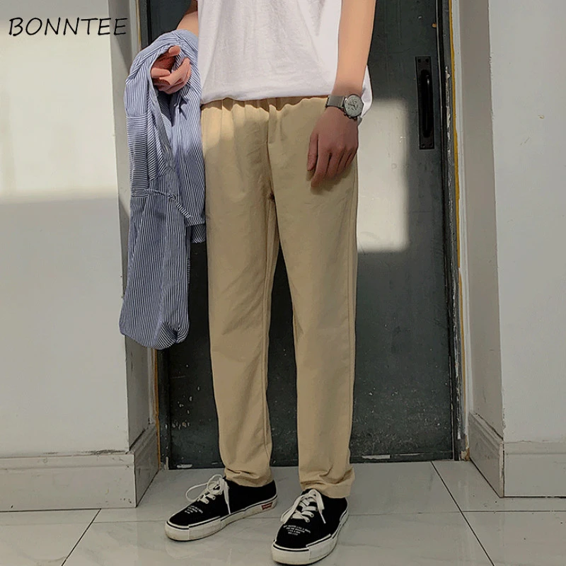 mens drawstring khaki pants