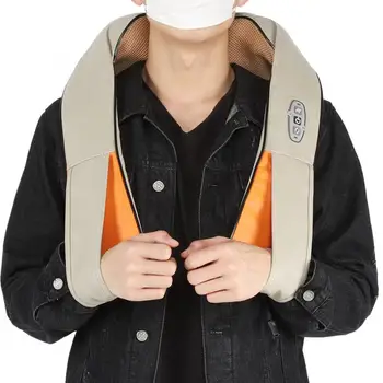 

Electric Heating Pad Back Neck Shoulder Body Massager Pain Relief Massage Cushion Stress Relieve Heated Massage Device Home Use