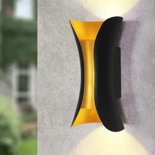 10 Вт светодиодный настенный светильник алюминиевый наружный водонепроницаемый настенный светильник для сада, крыльца, патио, коридора, передней двери, светильник BL29