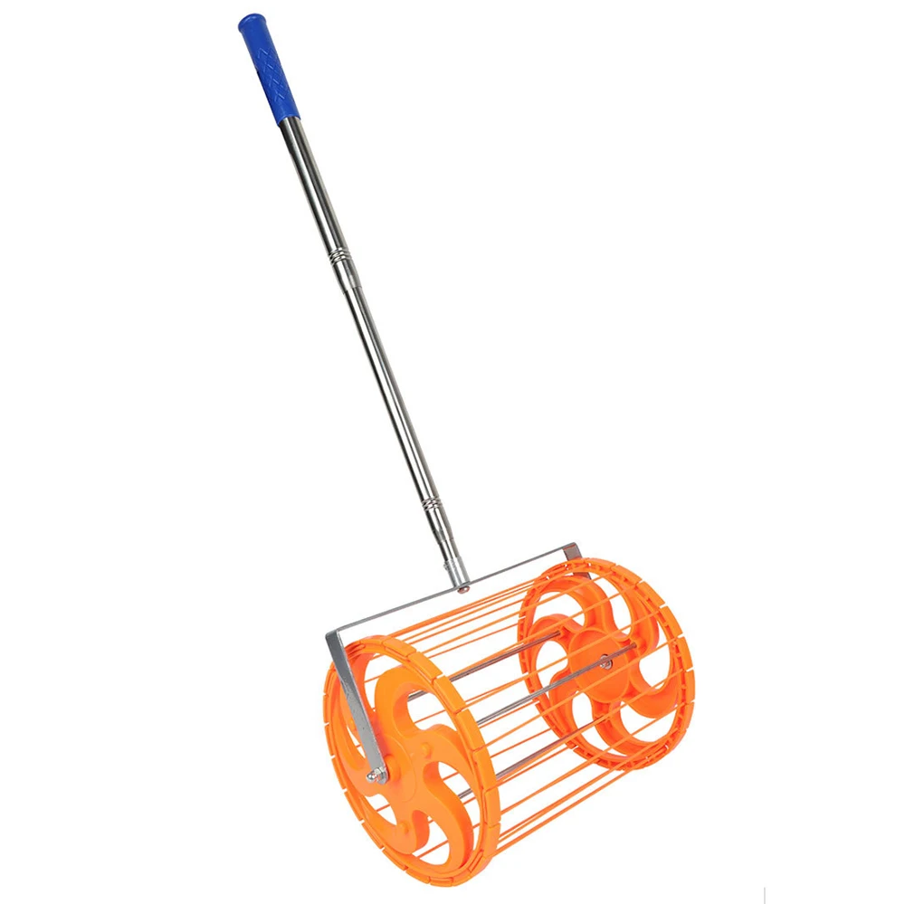 Telescopic Pole Rolling Table Tennis Ball Hopper Catcher Ping Pong Ball