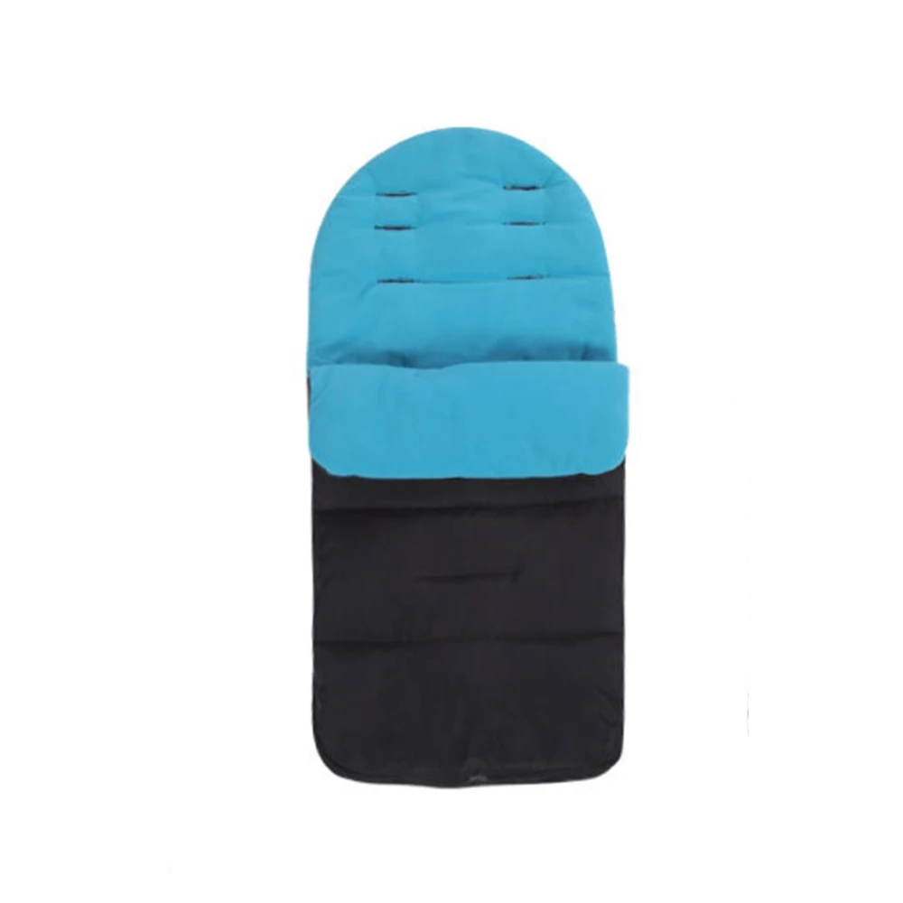 Зимний чехол для ног для малышей, удобный носок, хлопковая подкладка для коляски, коляски, спальный ветрозащитный теплый толстый Хлопковый мешок - Цвет: E537761