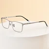 FONEX Pure Titanium Glasses Frame Men Square Eyewear 2022 New Male Classic Full Optical Prescription Eyeglasses Frames F85641 ► Photo 2/6