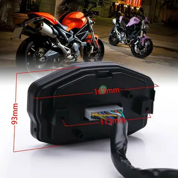 

Meter Gauge Odometer Waterproof Sun protection Durable Universal Motorcycle