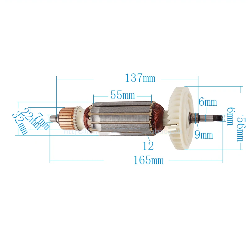 AC220V-240V ротор якоря Статор для угловая шлифовальная машина MAKITA 9556 9557 9558 9556NB 9556HN 9557NB