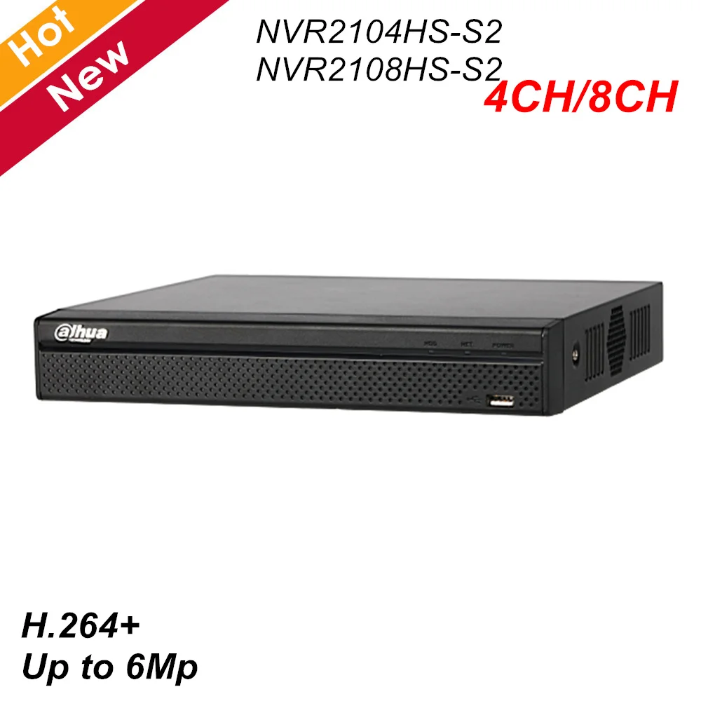 

Dahua NVR 4CH 8CH Compact 1U Lite Series H.264+ HDMI VGA Up to 6Mp Resolution Network Recorder for IP Camera Systems