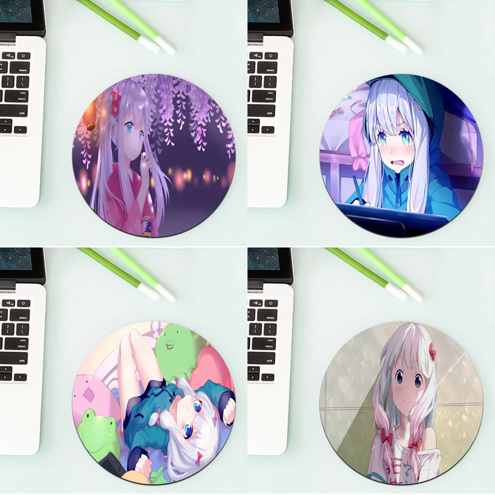 Коврик для мыши Sagiri Izumi 20 х2 0 см маленькая девочка мультяшный милый креативный