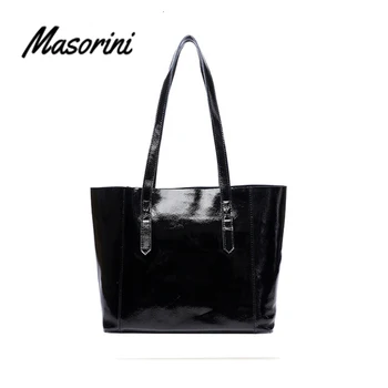 

2020 Hot Sale Fashion Women Handbags Leather Totes Bag Top-handle Soild Color Shoulder Bag Lady Simple Style Hand Bags